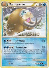 Mamoswine 5/102 Non-Holo Promo - Theme Deck Exclusive